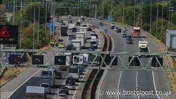 M5 crash at Cribbs Causeway causing queues - live updates