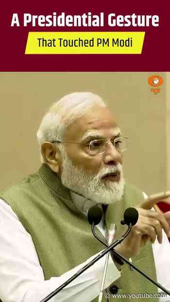 A Gesture PM Modi Still Remembers #BookLaunch #RamNathKovind