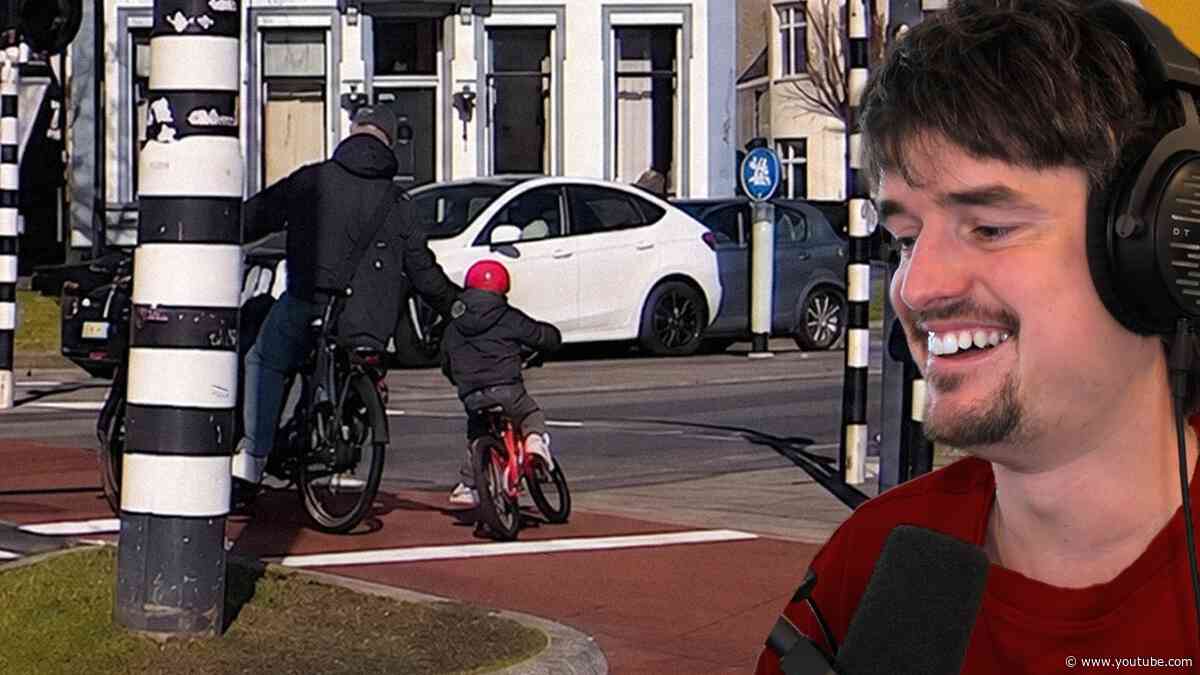 Vader sleurt kind over streep op Dashcams