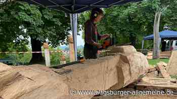 Beim Symposium Kunst und Bier entstehen in Andechs wieder große Skulpturen