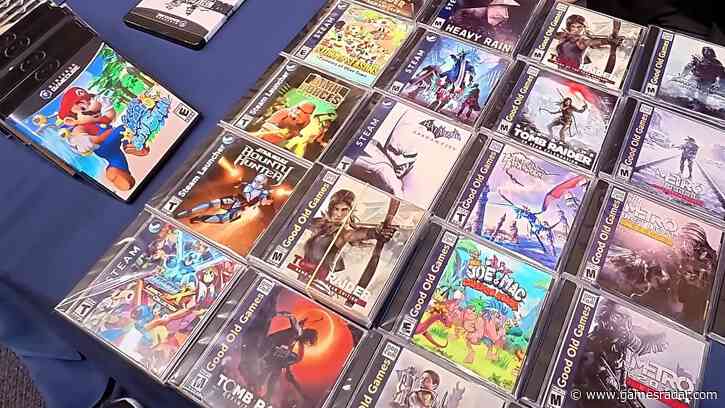 "I'm not interested in bypassing DRM" - Preservationist brings back physical PC games using discs and even mechanical HDD "cartridges"