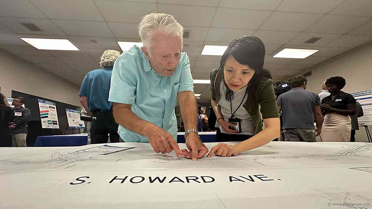 Tampa reviews South Howard flood relief designs with residents, businesses