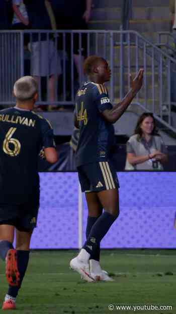 Neil Pierre goes UP to tie the match for the Union ⚽️ 🔥