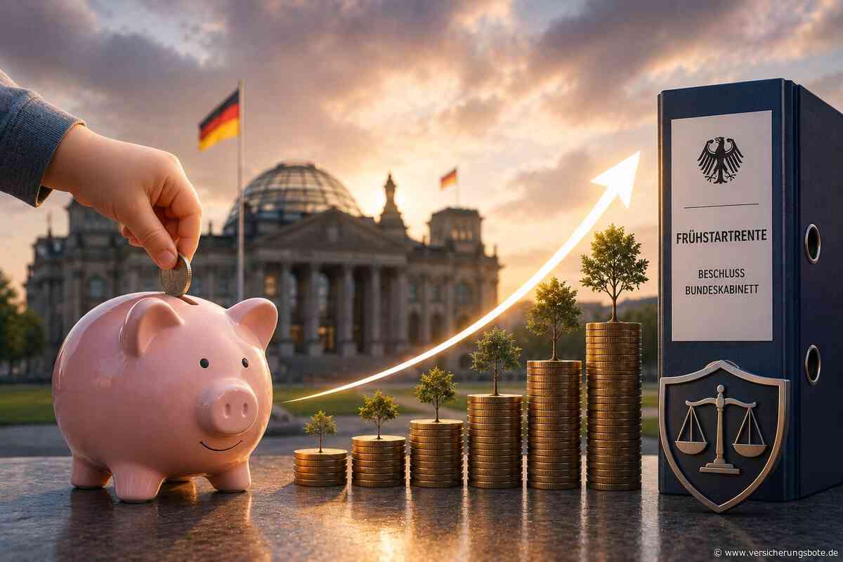 Bundeskabinett beschließt Frühstartrente: Versicherungswirtschaft fordert Änderungen