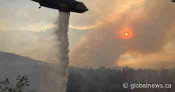 Smoke in B.C. Interior causing poor air quality but helping fire fight