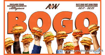 A&amp;W® Calls on Chicken Sandwich Fans to Declare Their Allegiance to Its First-Ever Chicken Sandwich, Years in the Making
