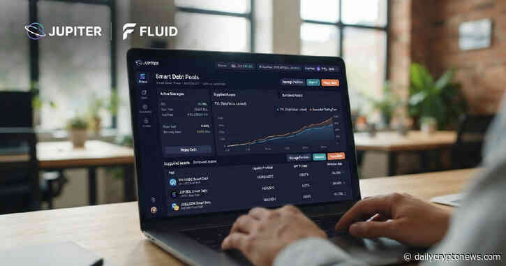 Jupiter Lend v2 introduces Smart Debt for Solana assets, allowing trading fees