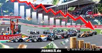 Formel-1-Einnahmen brechen stark ein: Wie sich das logisch erklären lässt