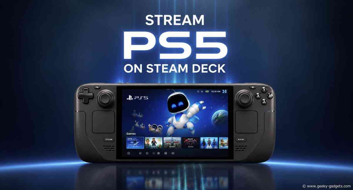 Asobi Remote Play Brings PlayStation 5 Streaming to Steam Deck
