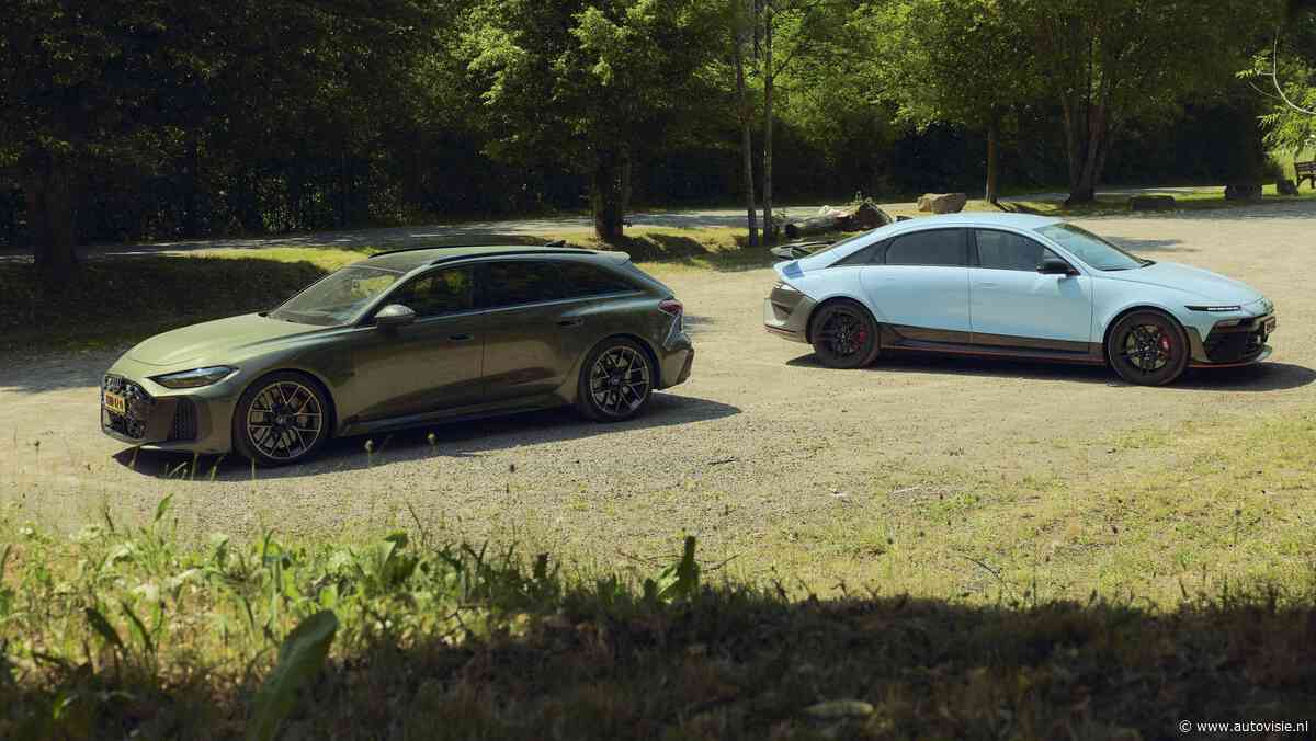 Audi RS 5 Avant vs. Hyundai Ioniq 6 N: is hybride of EV leuker?