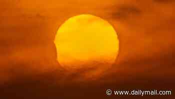 Map reveals where partial solar eclipse will be visible across the US in HOURS