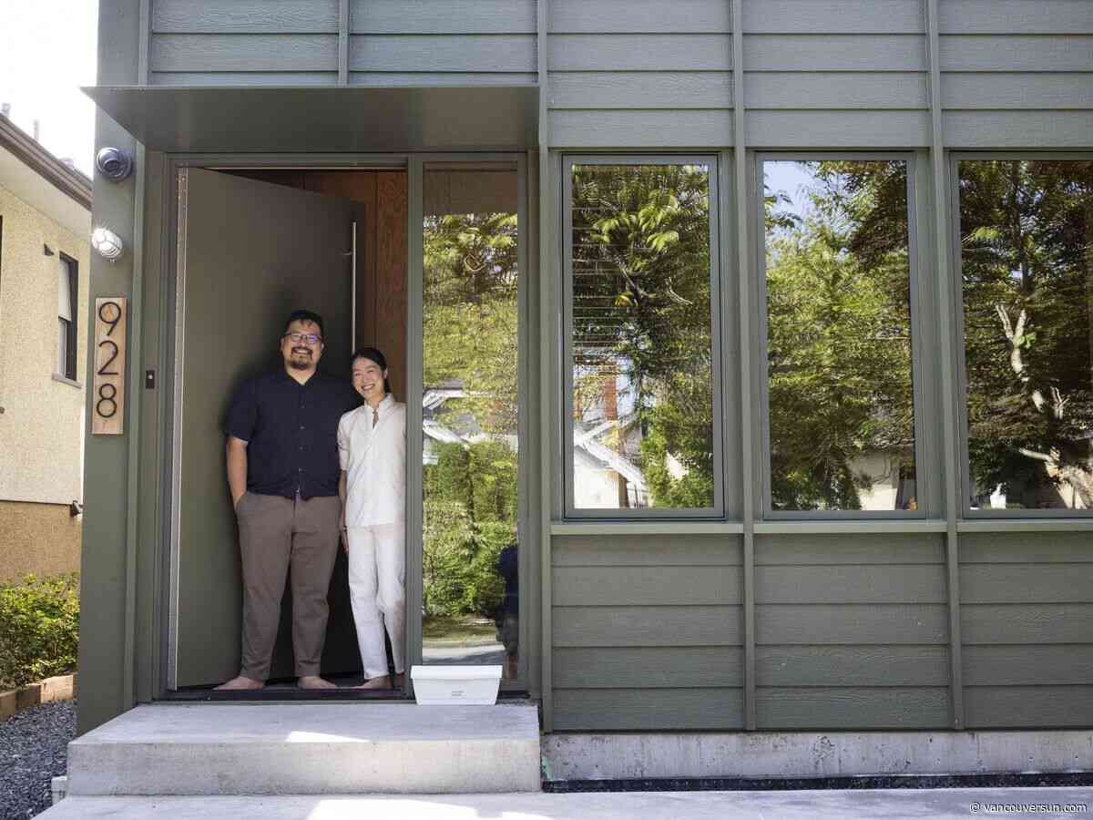The new Vancouver special? Home built using prefabricated modules now occupied