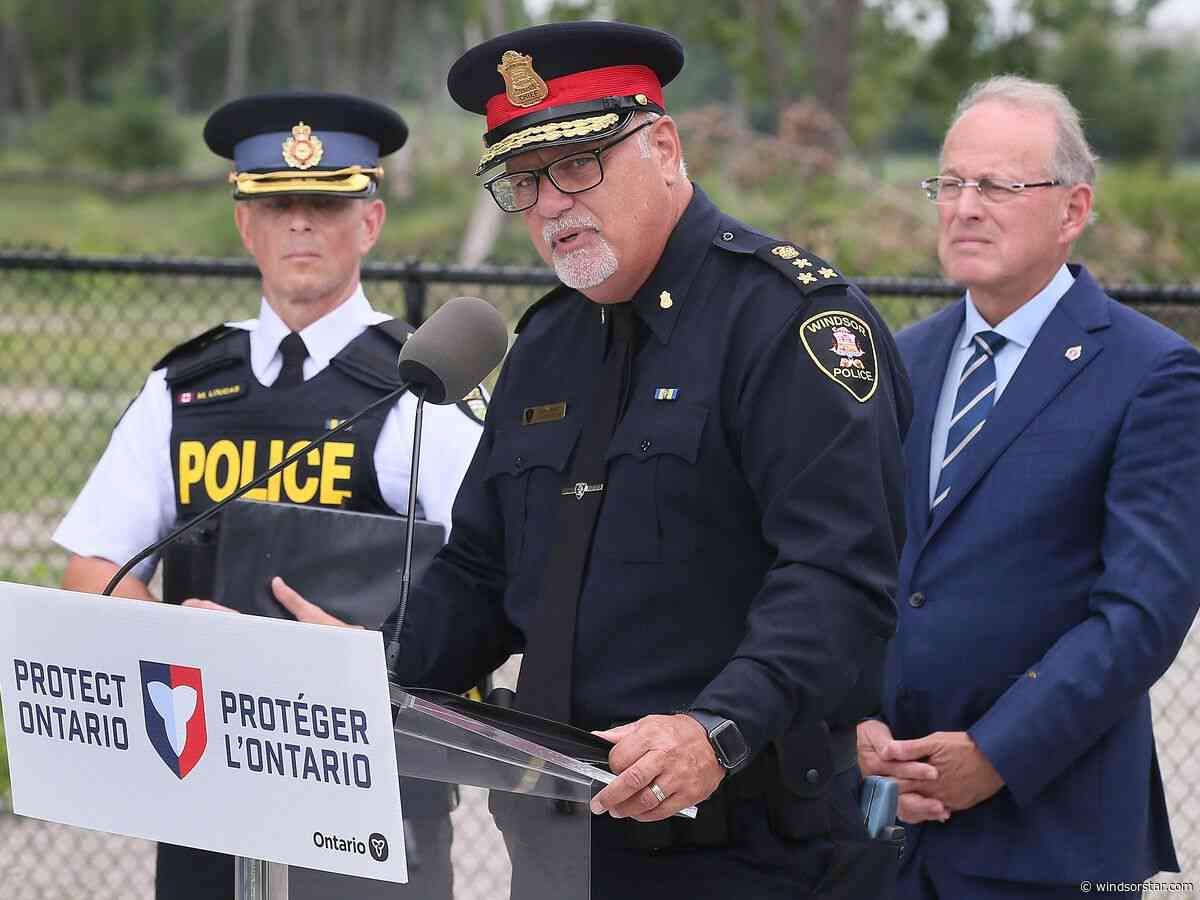 Windsor police eye drones as first responders under new border plan