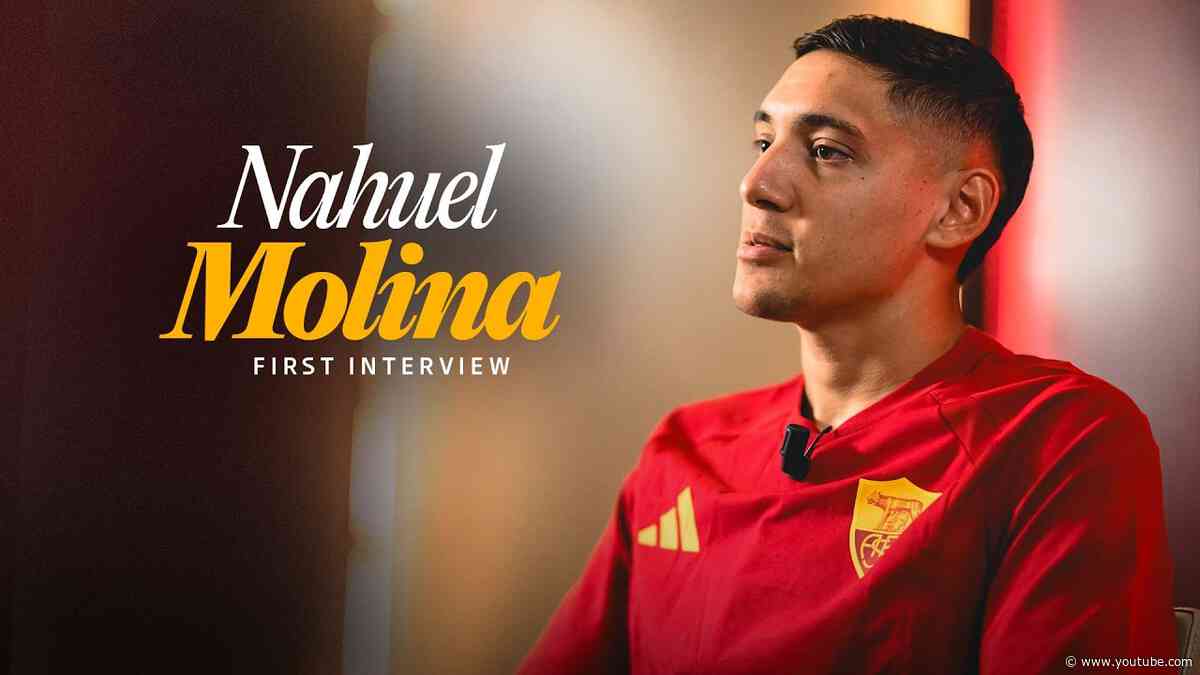 ✍️ Benvenuto Nahuel! | La prima intervista di Molina in giallorosso 🎙️