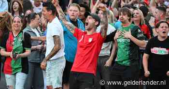Hoe NEC de binnenstad van Nijmegen laat bruisen: volle fanpleinen en extra schermen