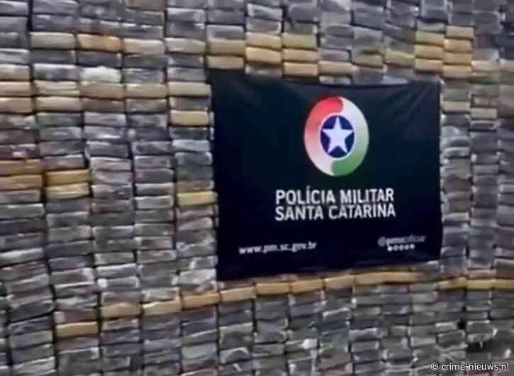 Duizenden kilo’s blokken cocaïne aangetroffen bij twee invallen in Brazilië