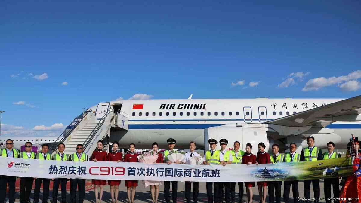 Chinas C919 absolviert ersten internationalen Linienflug
