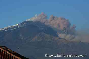 Luchthaven Catania langer dicht voor vliegverkeer door uitbarsting Etna