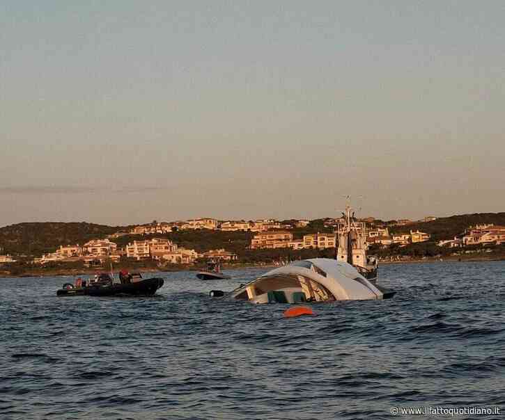 Yacht da otto milioni affonda in Costa Smeralda: era stato consegnato da quattro giorni