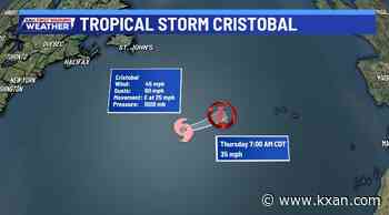 Tropical Storm Cristobal forms in the Atlantic; More tropical development likely this week