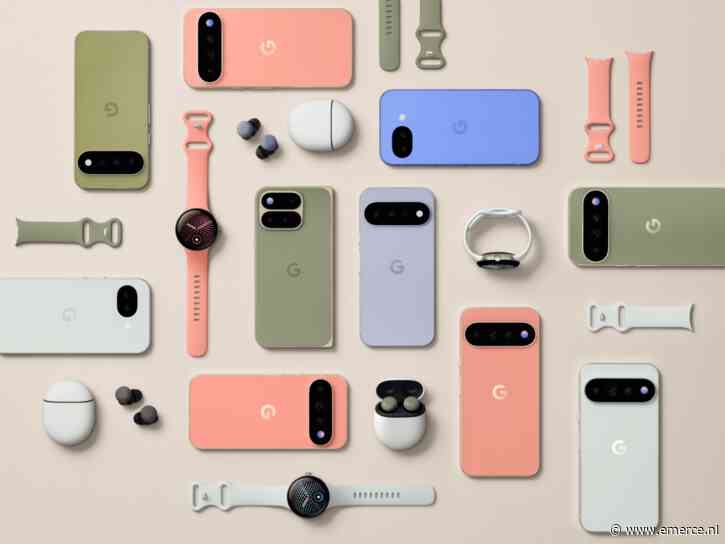Google lanceert vier nieuwe telefoons