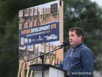 Windsor developer breaks ground on $16.8M Pelissier Street townhomes