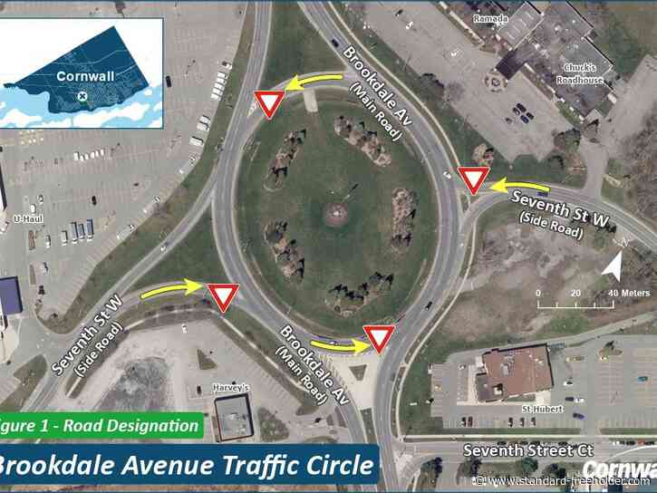 Traffic circle tweak sees noticeable safety improvements along Brookdale Avenue