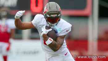 Bucs WR Egbuka limps off in practice against Jets