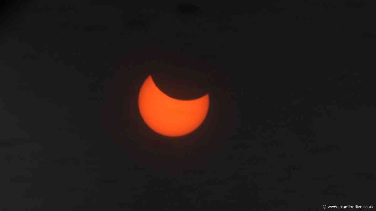 Watch as solar eclipse took place in UK skies for first time in 27 years