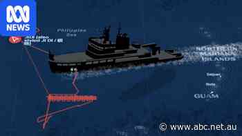 'Lawnmower' patterns of Chinese research vessel raising suspicions in Pacific