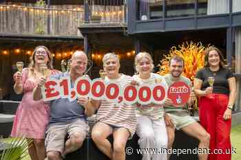 ‘Thank goodness!’: Builder almost misses out on £1m lottery win after ignoring ‘sales’ calls