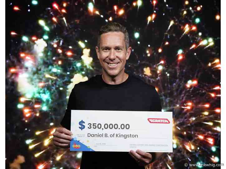 Kingston man wins $350k with lottery ticket