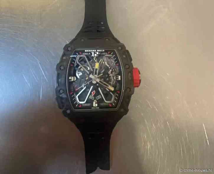 Straatrover gepakt na trekken Richard Mille horloge van ruim 350.000 euro van pols