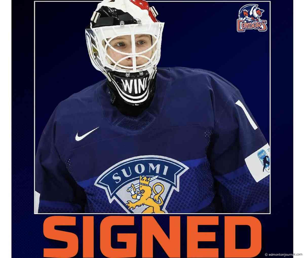 Oilers sign hot young Finnish goalie but why? System overloaded with goalies