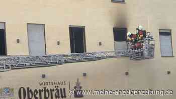 Großbrand in Nandlstadt: Feuer im Oberbräu fordert vier Verletzte