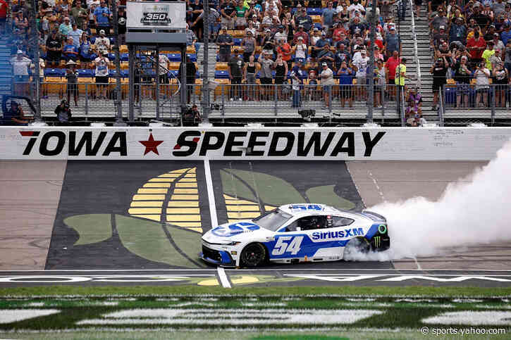 NASCAR TV ratings for Cup Series race at Iowa in August 2026