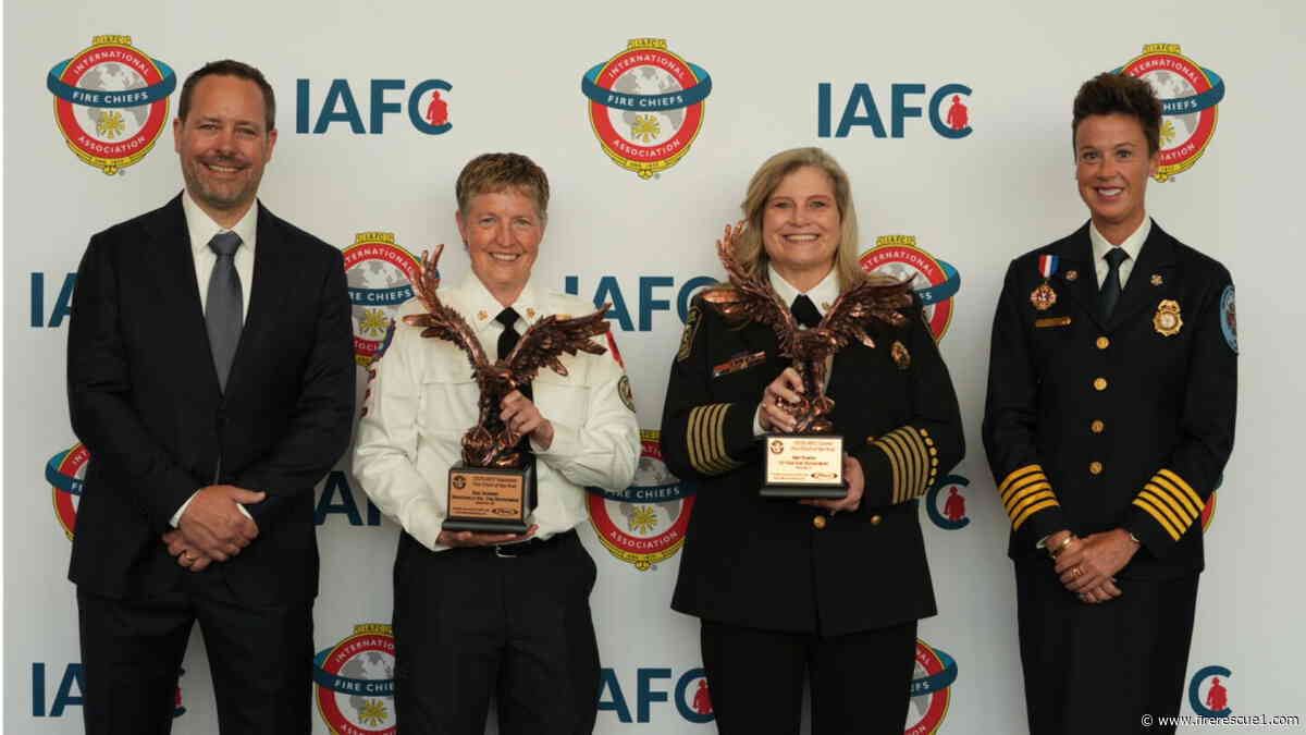 IAFC honors extraordinary leadership with FRI 2026 Fire Chief of the Year awards