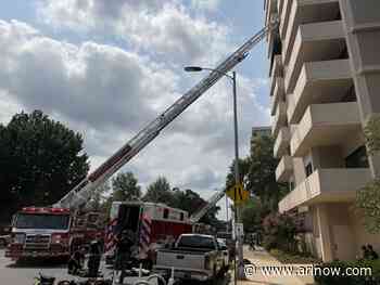 UPDATED: Firefighters battle blaze in condo tower near Ballston