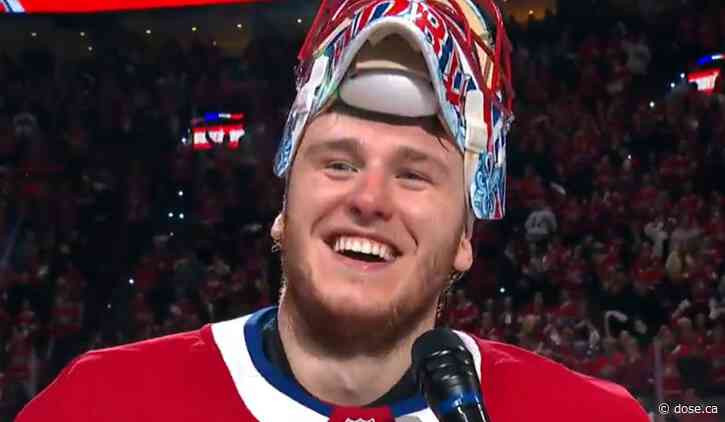 Jakub Dobes is the 11th-best goaltender in the NHL (according to Martin Biron)