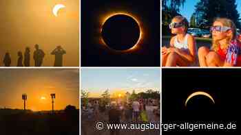 Partielle Sonnenfinsternis im Raum Neu-Ulm: Das sind die Bilder unserer Leser