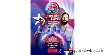 Jordan Davis to Headline Red Bull Jukebox Texas, Bringing Fan-Powered Country Music Experience to Dallas on August 20