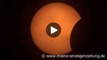 Die Sonnenfinsternis im Zeitraffervideo