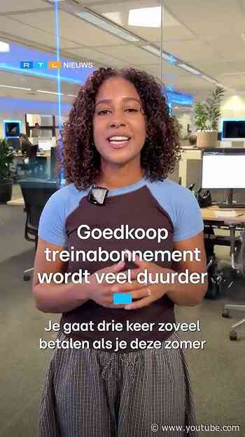 Goedkoop treinabonnement wordt veel duurder | RTL Nieuws