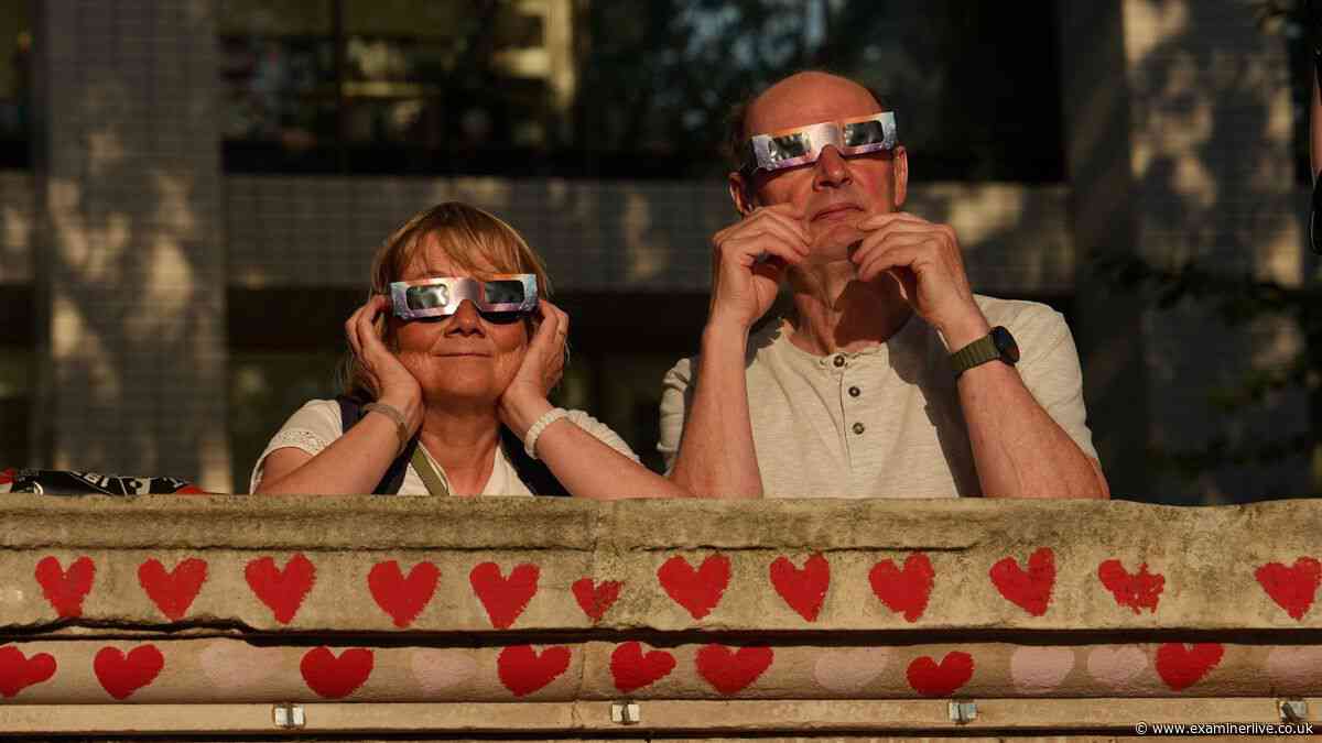 Solar eclipse eye damage warning as experts reveal 'real risk' to UK viewers