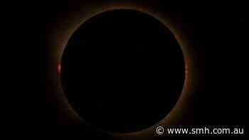 Spectacular solar eclipse over Europe