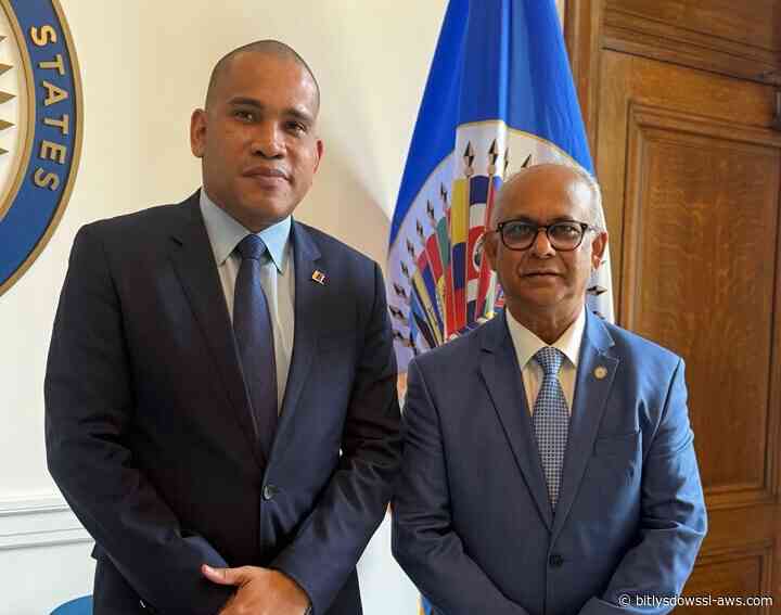 Leocenis García se reunió con el secretario general de la OEA en Washington para abordar la situación de Venezuela
