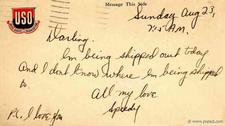Read an WWII Army private’s letters back home for the first time