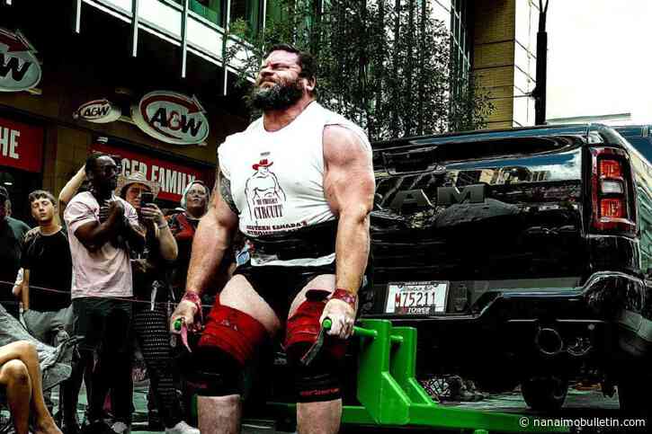 Comox Valley athlete competes for Canada’s Strongest Man title