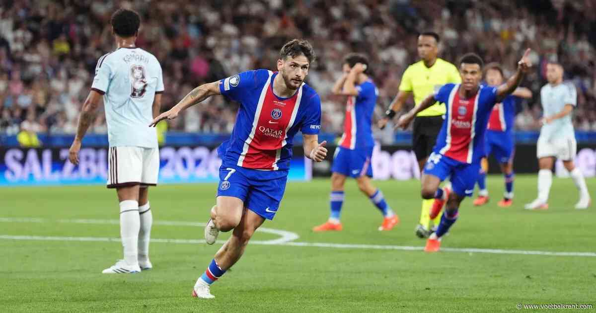 17-jarige debutant brengt PSG even aan het wankelen, maar ...