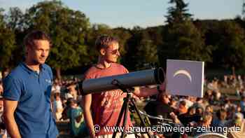 Sonnenfinsternis: Hunderte Braunschweiger auf dem Nußberg - die schönsten Bilder